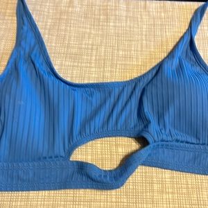 Bikini top blue